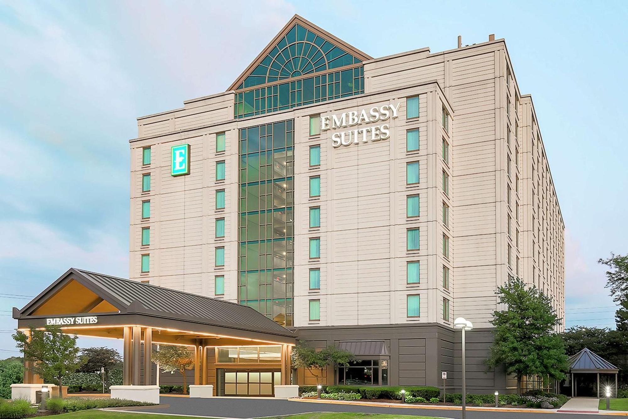 Embassy Suites By Hilton Chicago Lombard Exterior foto